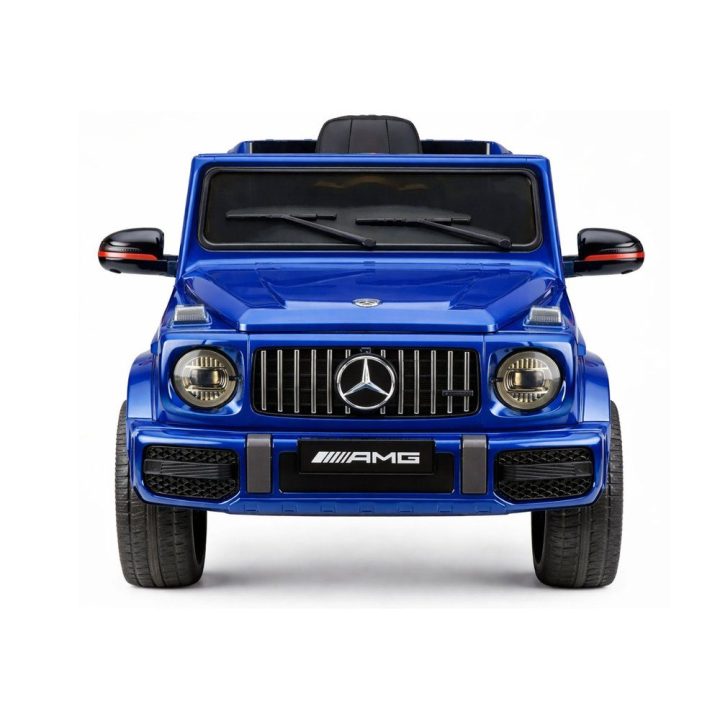 Elektrinis vaikiškas automobilis Mercedes AMG G 63, mėlynas