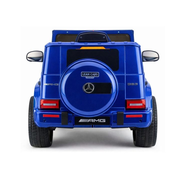 Elektrinis vaikiškas automobilis Mercedes AMG G 63, mėlynas