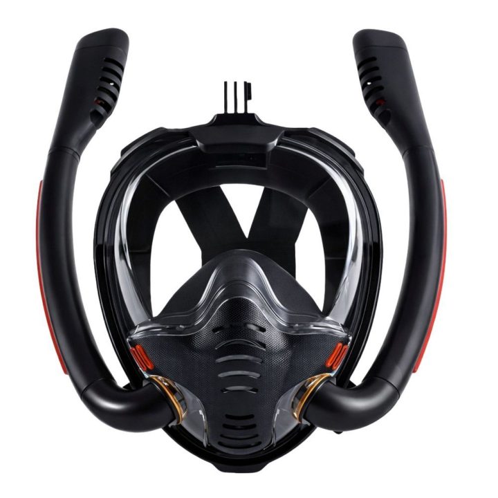 Viso veido nardymo kaukė juoda L/XL (AntiFog, DryTop)