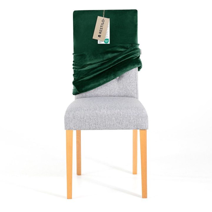 Antklodė 48×48×58+10 cm tamsiai žalia