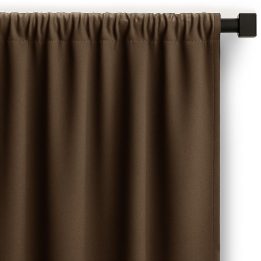 Užuolaida plisuota ruda 140×250 Carli RESTILO