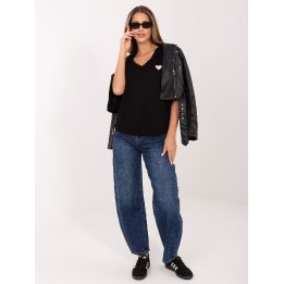Juoda oversize palaidinė