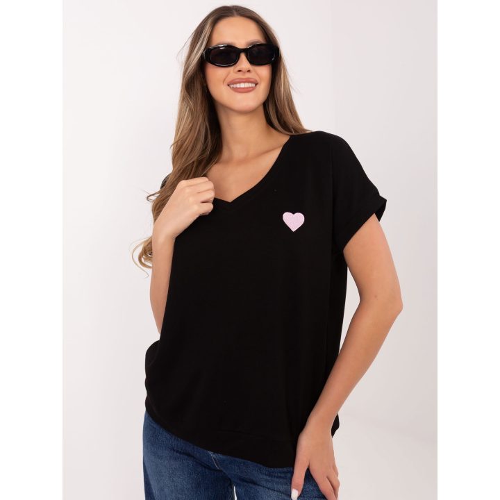 Juoda oversize palaidinė