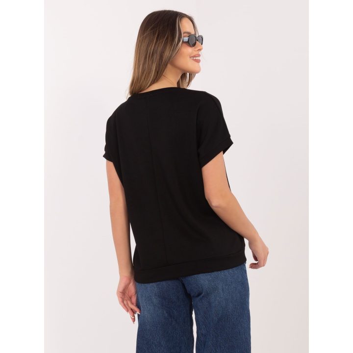 Juoda oversize palaidinė