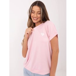 Šviesiai rožinė oversize palaidinė