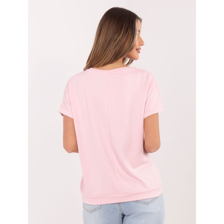 Šviesiai rožinė oversize palaidinė