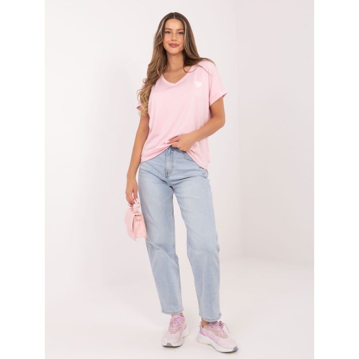 Šviesiai rožinė oversize palaidinė
