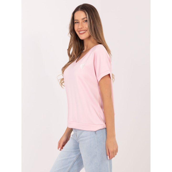 Šviesiai rožinė oversize palaidinė
