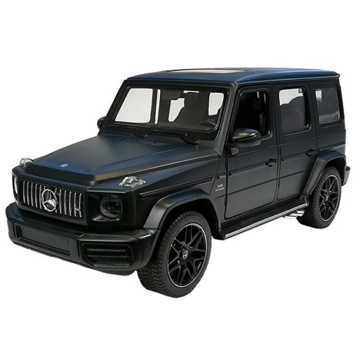 Nuotoliniu būdu valdomas automobilis Mercedes G63, juodas 1:14