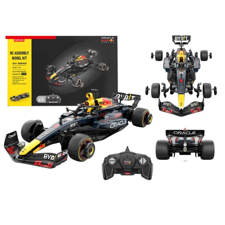 Rastar 1:16 Red Bull F1 bolidas — nuotoliniu būdu valdomas, tamsiai mėlynas