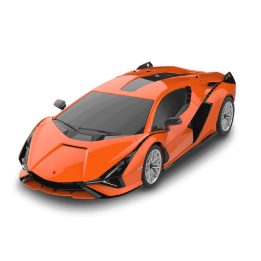 Radijo valdomas Lamborghini Sian 1:24 Rastar, oranžinis