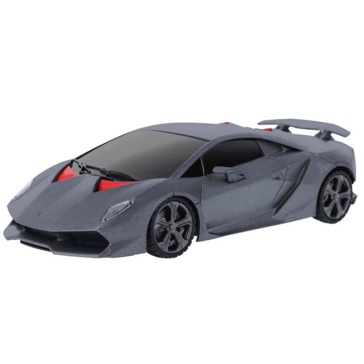 Pilkas Lamborghini Sesto Elemento 1:24 radijo valdomas modelis