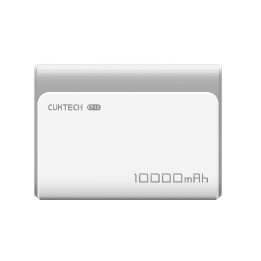 Cuktech CP13 10000 mAh pilkas powerbankas 30W (USB‑C + USB‑A)