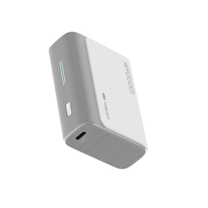 Cuktech CP13 10000 mAh pilkas powerbankas 30W (USB‑C + USB‑A)