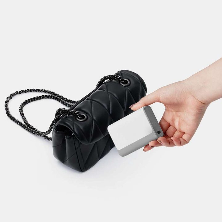 Cuktech CP13 10000 mAh pilkas powerbankas 30W (USB‑C + USB‑A)