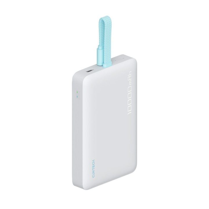 Cuktech CP132ML 10000 mAh magnetinis power bankas, baltas