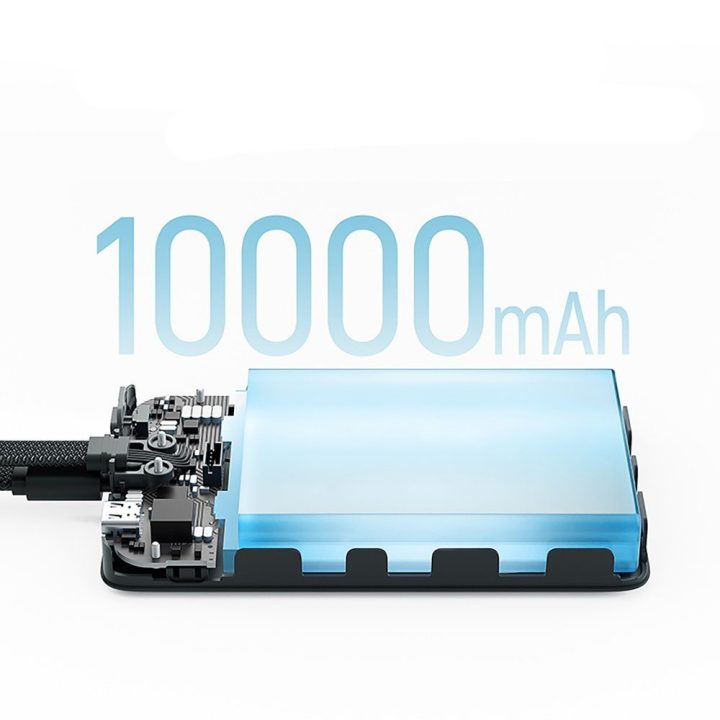 Cuktech CP132ML 10000 mAh magnetinis power bankas, baltas