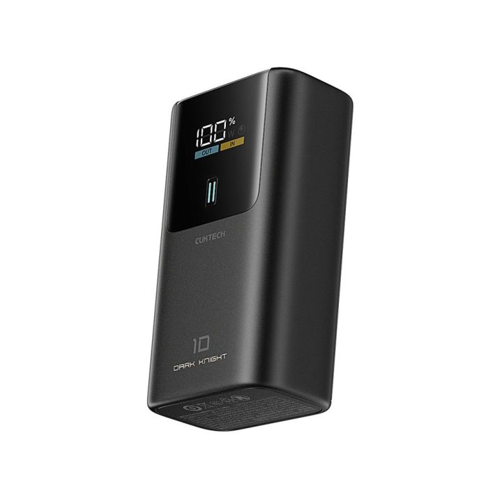 Pilkas Cuktech PB1055 55W 10000 mAh powerbankas