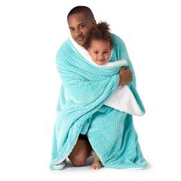 Turkio spalvos pledas 130 x 180 cm (SHLEEPY, AmeliaHome)