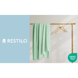 Mėtų spalvos pledas DecoKing HENRY 70×150 cm