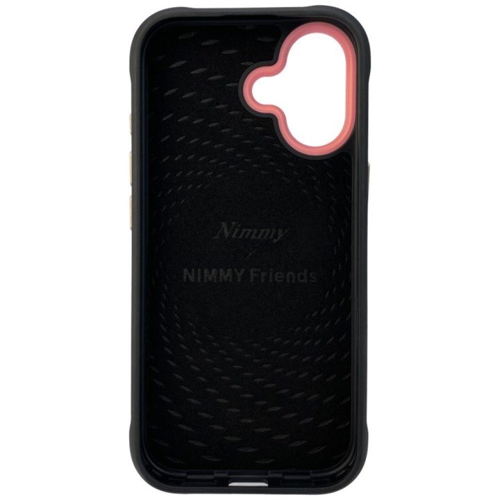 iPhone 17 dėklas Nimmy Glasses Cool Cat juodas