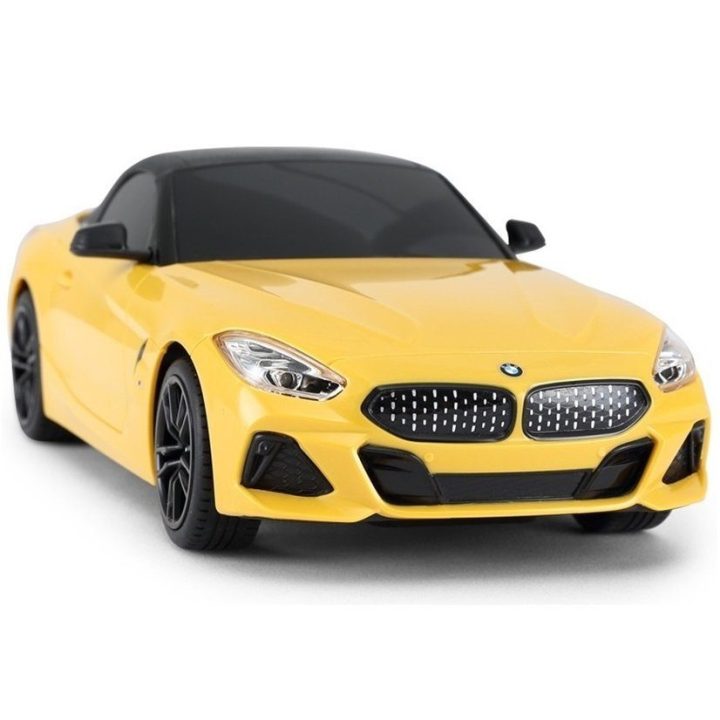 BMW Z4 Roadster nuotolinio valdymo modelis 1:18, geltonas
