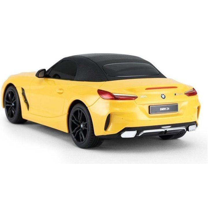 BMW Z4 Roadster nuotolinio valdymo modelis 1:18, geltonas