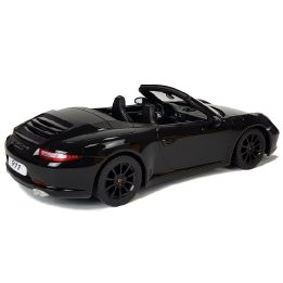 Juodas Porsche 911 Carrera S (1:12) – Rastar nuotoliniu būdu valdomas modelis