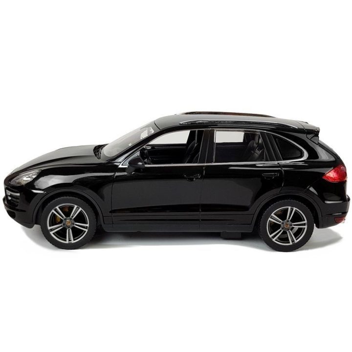 Porsche Cayenne Turbo 1:14 nuotoliniu būdu valdomas modelis, juodas (Rastar)