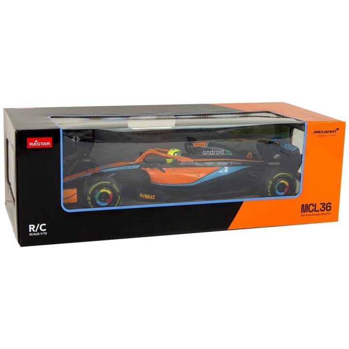 Oranžinis McLaren F1 nuotoliniu valdymu 1:12