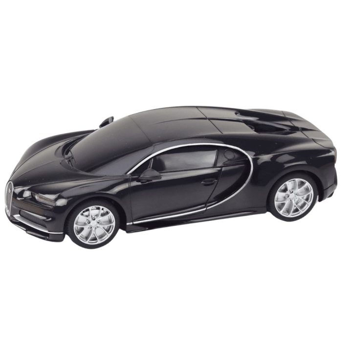 Bugatti Veyron Chiron 1:24 nuotoliniu būdu valdomas modelis, juodas