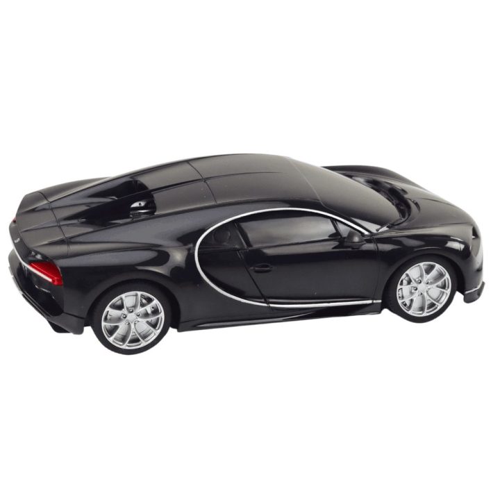 Bugatti Veyron Chiron 1:24 nuotoliniu būdu valdomas modelis, juodas