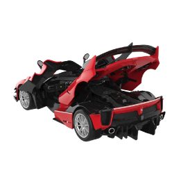 Nuotoliniu būdu valdomas konstruktorius Ferrari FXXK EVO, raudonas (1:18, 88 vnt.)