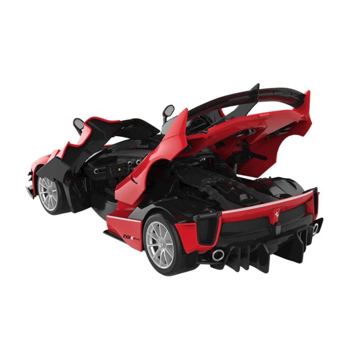 Nuotoliniu būdu valdomas konstruktorius Ferrari FXXK EVO, raudonas (1:18, 88 vnt.)
