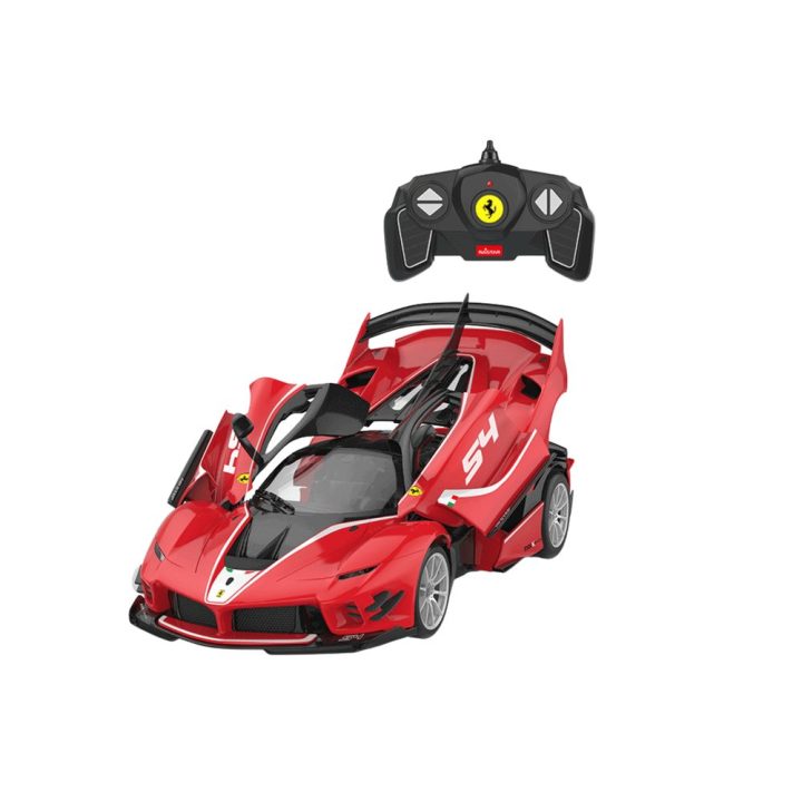 Nuotoliniu būdu valdomas konstruktorius Ferrari FXXK EVO, raudonas (1:18, 88 vnt.)