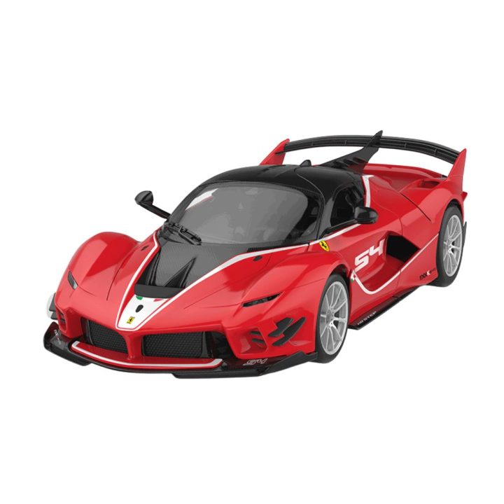 Nuotoliniu būdu valdomas konstruktorius Ferrari FXXK EVO, raudonas (1:18, 88 vnt.)
