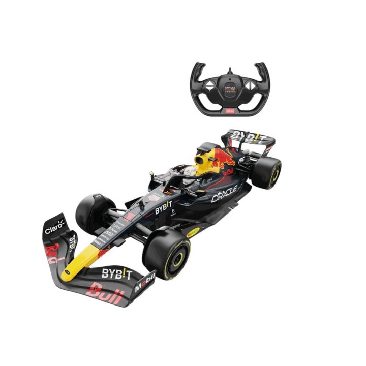 Red Bull RB181 nuotoliniu būdu valdoma F1 mašina 1:12 tamsiai mėlyna