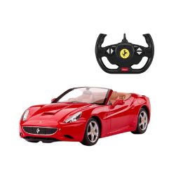 Raudonas Ferrari California 1:24 – nuotolinis modeliukas