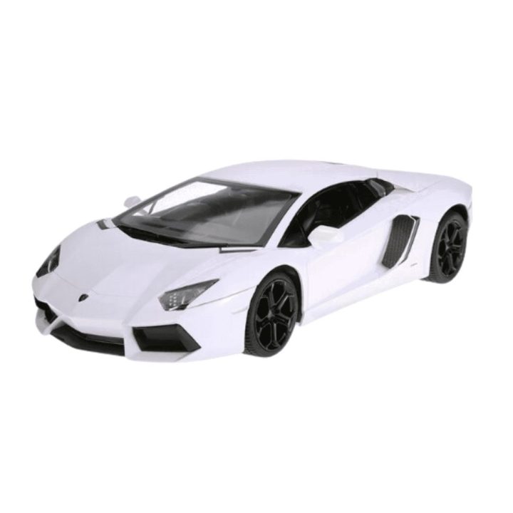 Lamborghini Aventador nuotolinio valdymo automobilis 1:14, baltas Rastar