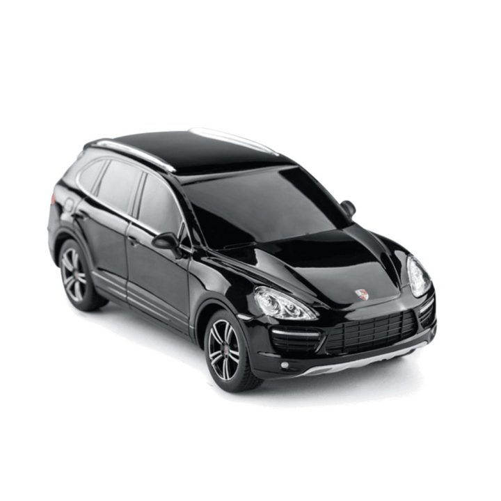 Porsche Cayenne Turbo nuotoliniu valdymu 1:24, juodas
