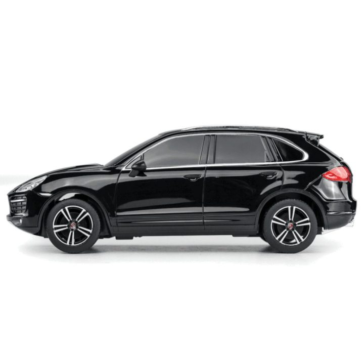 Porsche Cayenne Turbo nuotoliniu valdymu 1:24, juodas