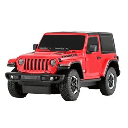 Raudonas 1:24 nuotolinis JEEP Wrangler JL Rubicon