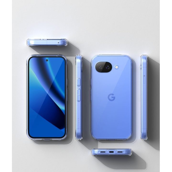 Google Pixel 10A dėklas Ringke Fusion skaidrus