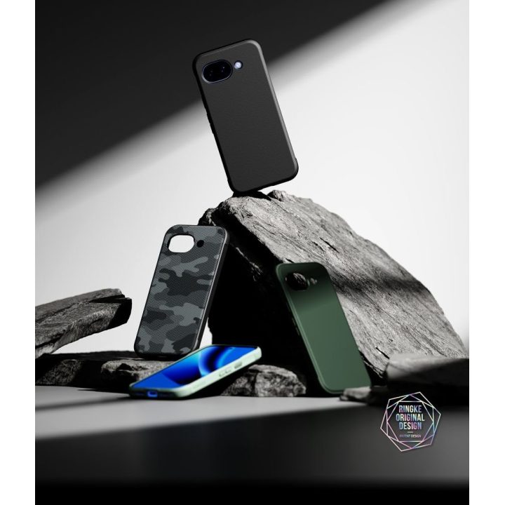 Google Pixel 10A dėklas Ringke Onyx juodas