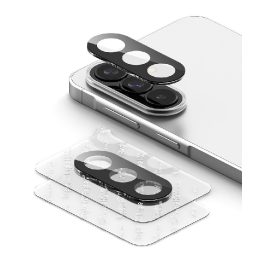 Samsung Galaxy A37 / A57 5G kameros apsauginė plėvelė Ringke Camera Full Cover juoda