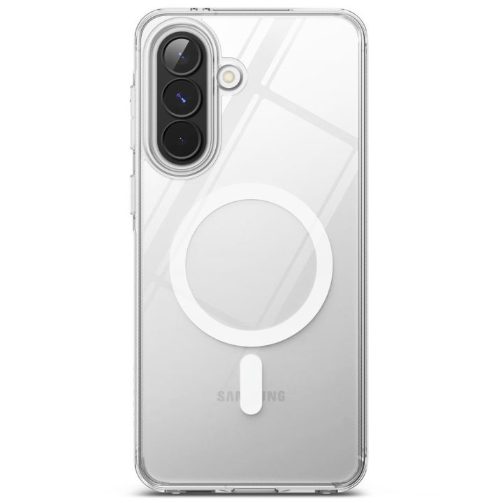 Samsung Galaxy A57 5G dėklas Ringke Fusion Magnetic MagSafe skaidrus