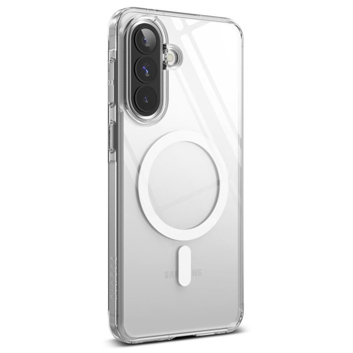Samsung Galaxy A57 5G dėklas Ringke Fusion Magnetic MagSafe skaidrus