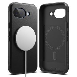 Google Pixel 10A dėklas Ringke Onyx MagSafe juodas