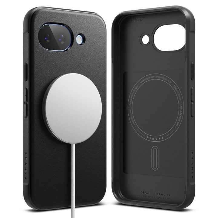 Google Pixel 10A dėklas Ringke Onyx MagSafe juodas