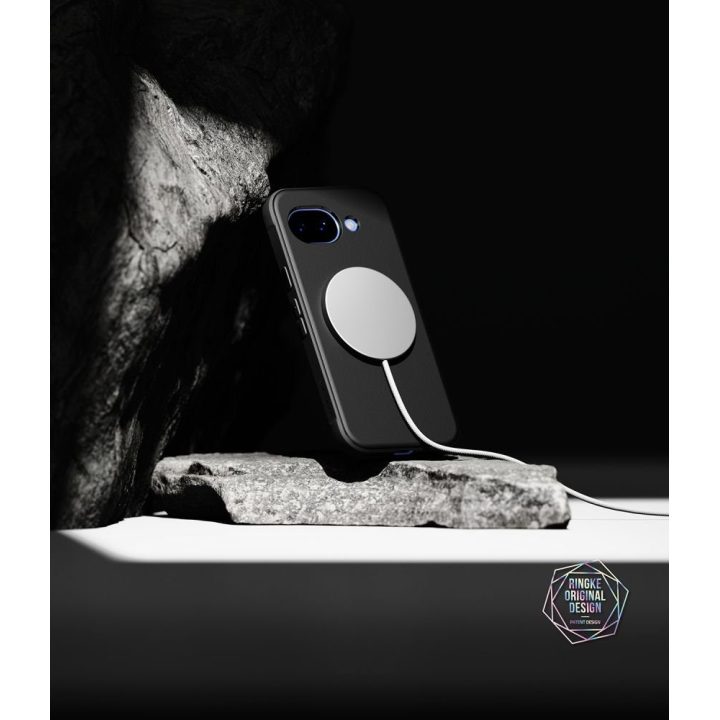Google Pixel 10A dėklas Ringke Onyx MagSafe juodas